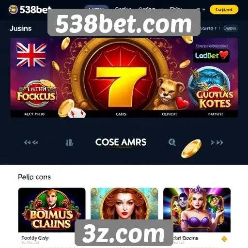 Exploração das opções de jogos de cassino no 538bet